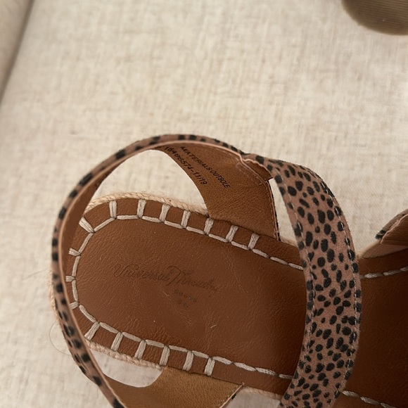 Universal Thread Leopard Print Wedges - Picture 6 of 6
